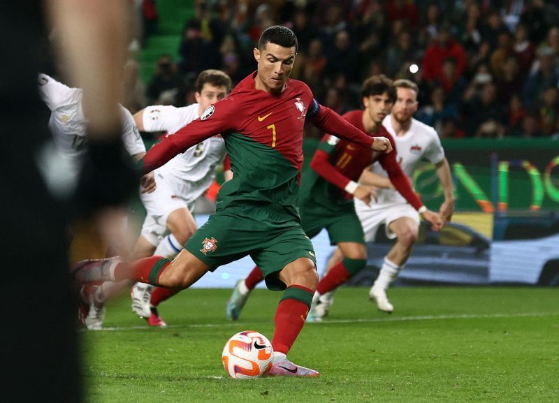 Kegemilangan Ronaldo Bawa Portugal Menang Telak atas Liechtenstein