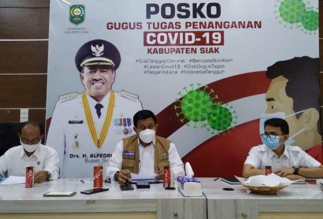 Ada Penambahan 3 Orang, Total Sudah 55 Kasus Positif Covid-19 di Siak