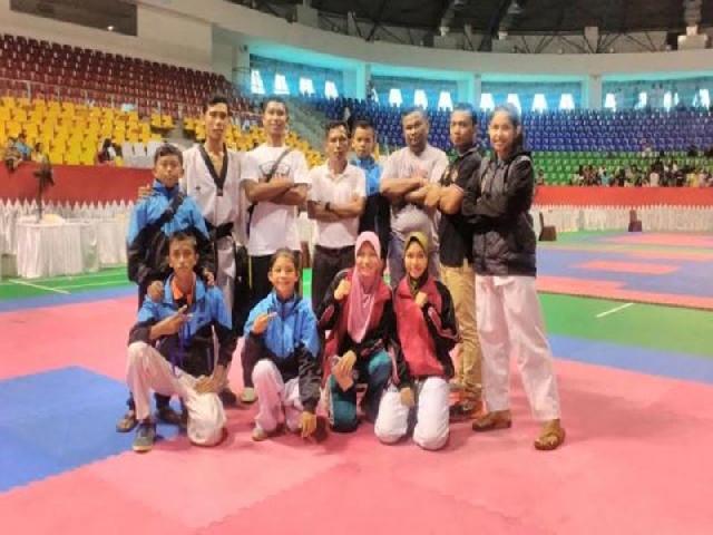 Taekwondo Inhu Raih 2 Emas