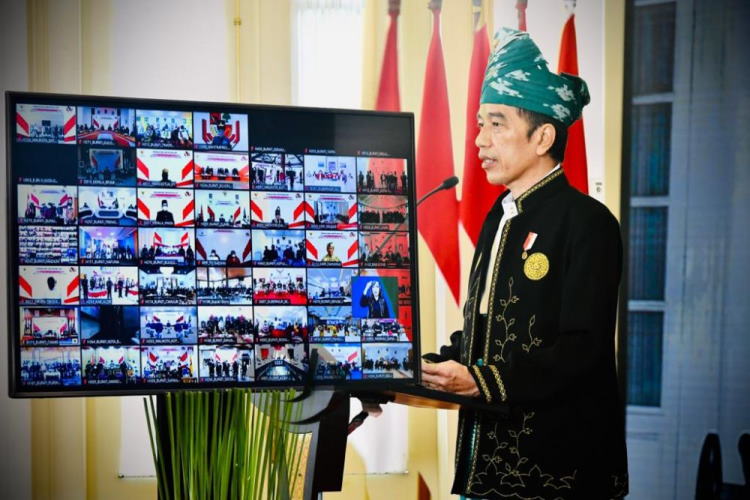 Peringati Hari Lahir Pancasila, Jokowi: Rivalitas dan Kompetisi Semakin Meningkat