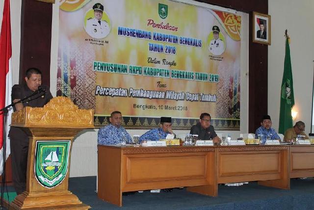 6 Skala Prioritas Pembangunan Bengkalis di 2019