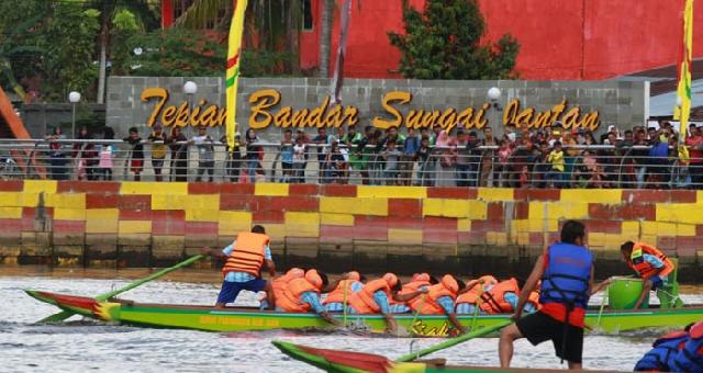 Tim PODSI Siak Gugur di Ajang International Serindit Boat Race