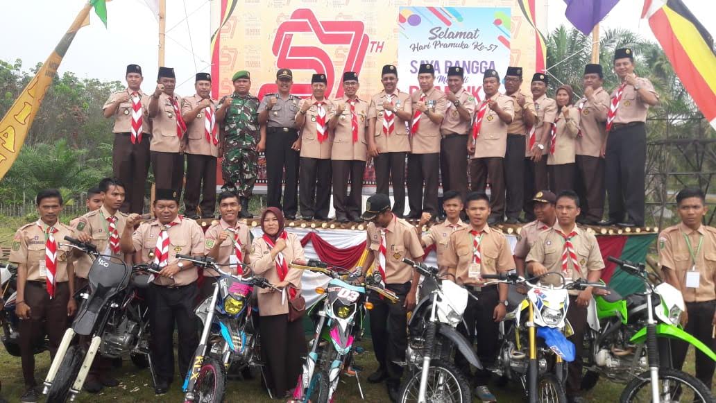 Hari Pramuka ke-57, Bupati Mursini: Pramuka  Harus Jadi Garda Terdepan Perekat NKRI