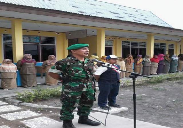 Pelda Jadi Irup di SMPN 1 Sungai Apit