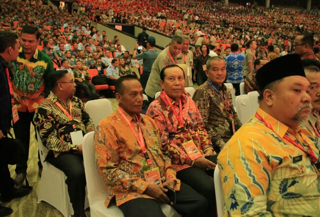 Dibuka Presiden Jokowi, Bupati Rohul Sukiman Hadiri Rakornas Penanggulangan Bencana 2020 di Bogor