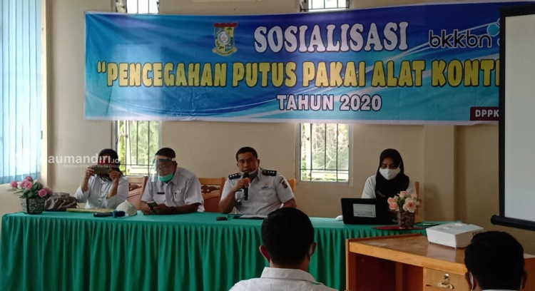 DPPKBP3A Kampar Sosialisasi Cegah Putus Pakai Kontrasepsi di Masa Pandemi Covid-19