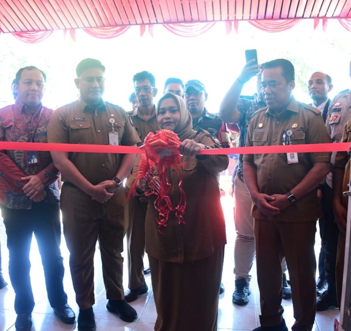 Bupati Kasmarni Resmikan Kopdes Merah Putih Desa Bantan Tengah