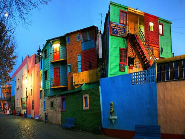 Rumah Warna Warni La Boca Buenos Aires