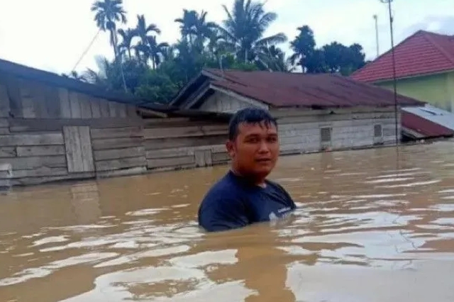 12 Kecamatan di Aceh Tamiang Terendam Banjir, 23.380 Warga  Mengungsi