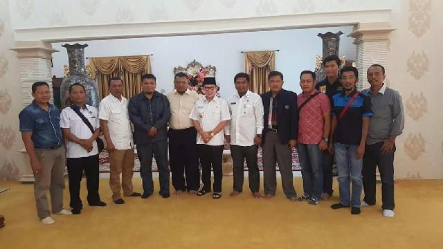 Pengurus PWI Riau dan Dumai Silaturahmi ke Walikota