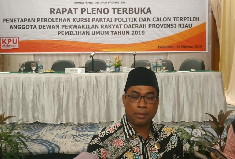 Dilantik 6 September 2019, Ini Daftar Anggota DPRD Riau Terpilih