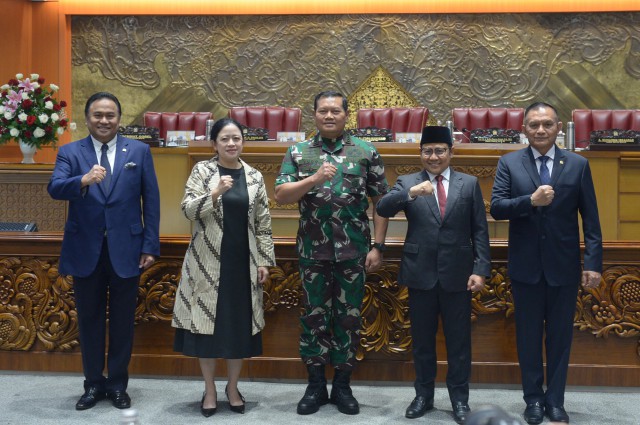 DPR RI Setujui Laksamana TNI Yudo Margono sebagai Panglima TNI Gantikan Jenderal Andika Perkasa