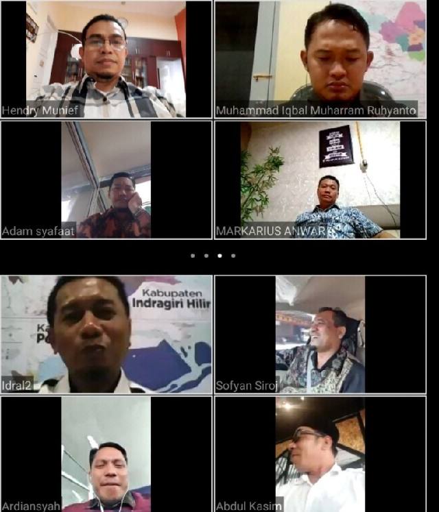 Fraksi PKS Gelar Rapat Online, Markarius Anwar: Membangun Kesiapsiagaan Pencegahan Covid-19