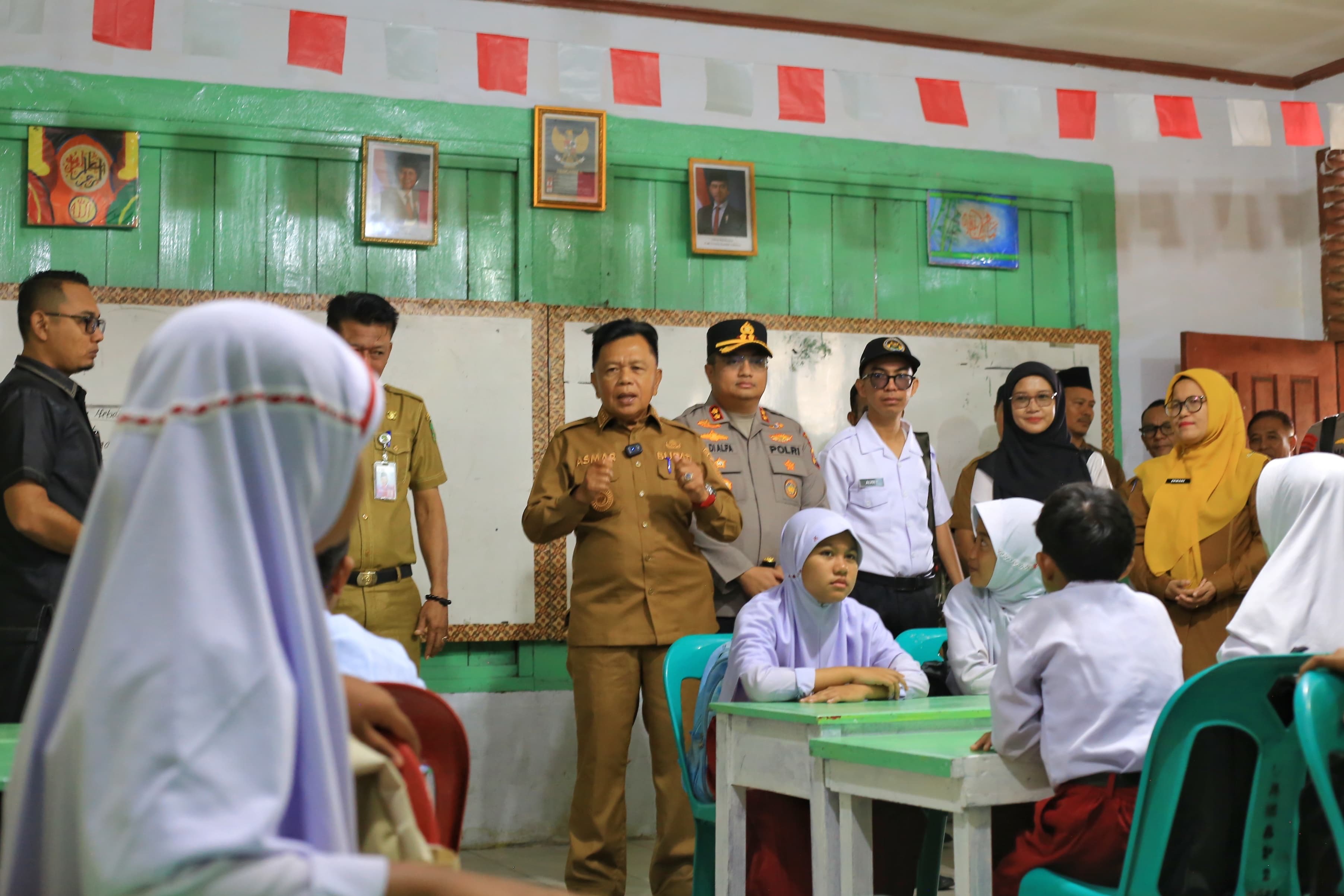 Bupati Asmar Luncurkan Program Makan Bergizi Gratis