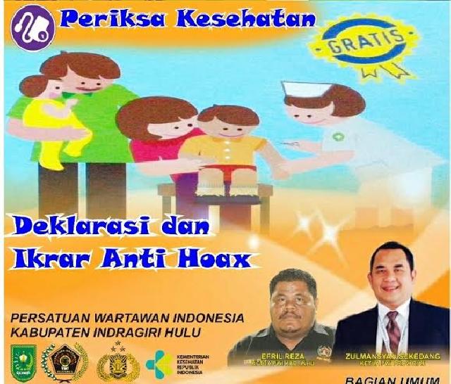Besok PWI Inhu Gelar Senam Sehat dan Pemeriksaan Kesehatan Gratis