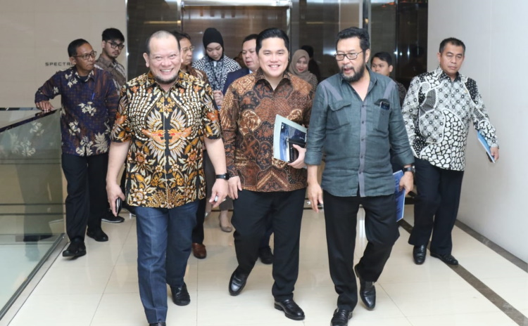 Ketua DPD RI Dukung Roadmap Erick Thohir Menata BUMN