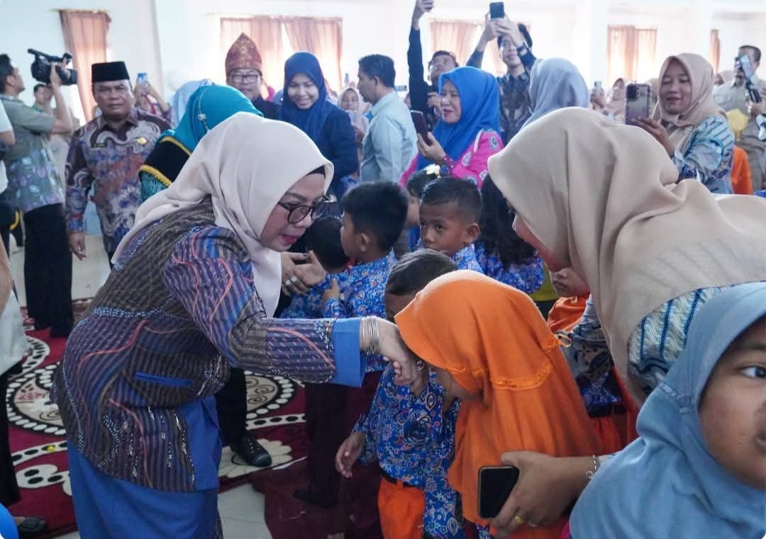 Hari Anak Nasional IGTKI-PGRI 2025, Wabup Misharti Tegaskan Tanggungjawab Tumbuh Kembang Anak