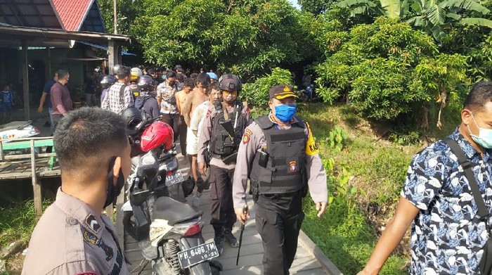 Kampung Narkoba Ala Kolombia di Kalteng Dibakar Polisi, 5 Orang Dibekuk