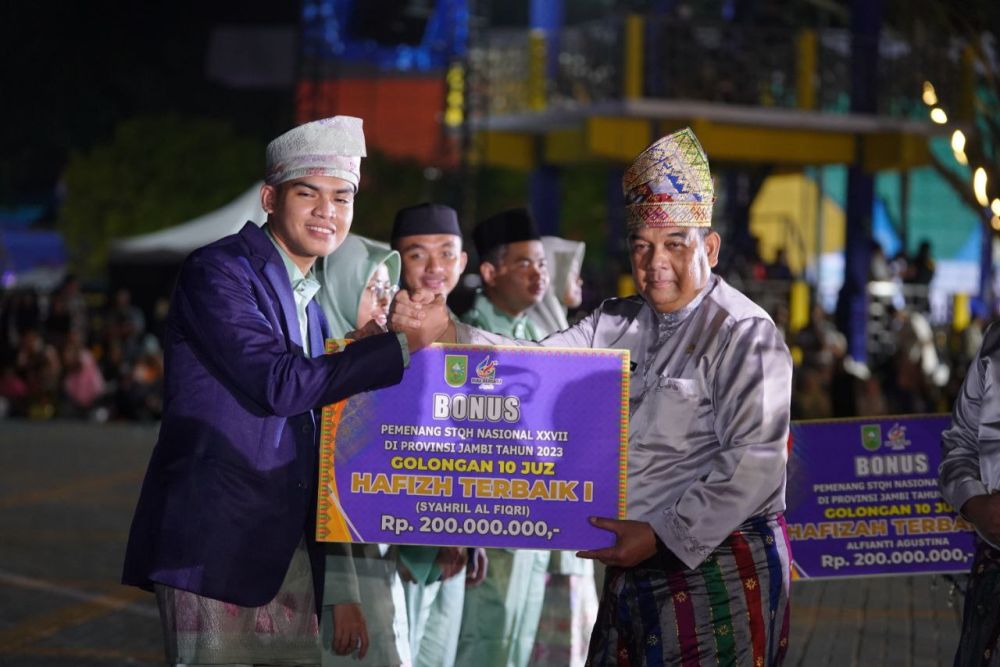 Bonus Ratusa Juta Rupiah dari Pemprov Riau Untuk Pemenang MTQ dan STQH