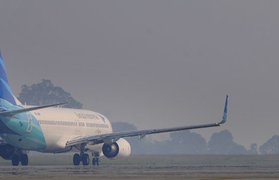 Kabut Asap Belum Ganggu Penerbangan di Bandara SSK II Pekanbaru