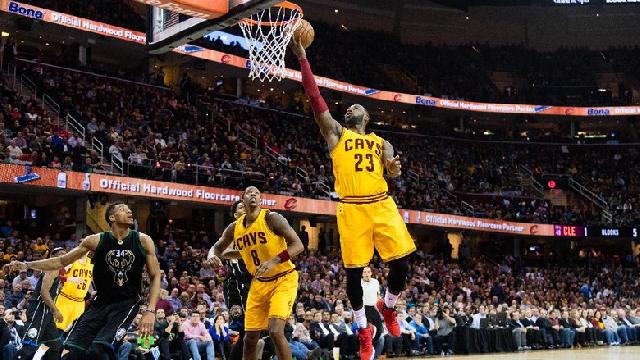 James Kembali, Cavaliers Atasi Bucks 102-95