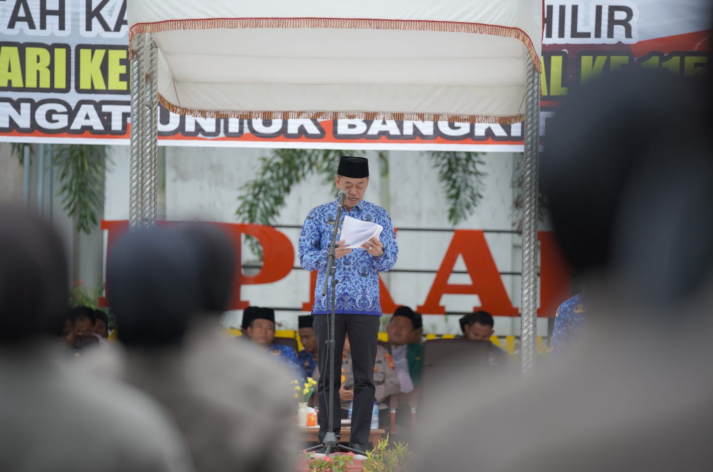 Bupati Rohil Sampaikan Amanat Menteri Kominfo