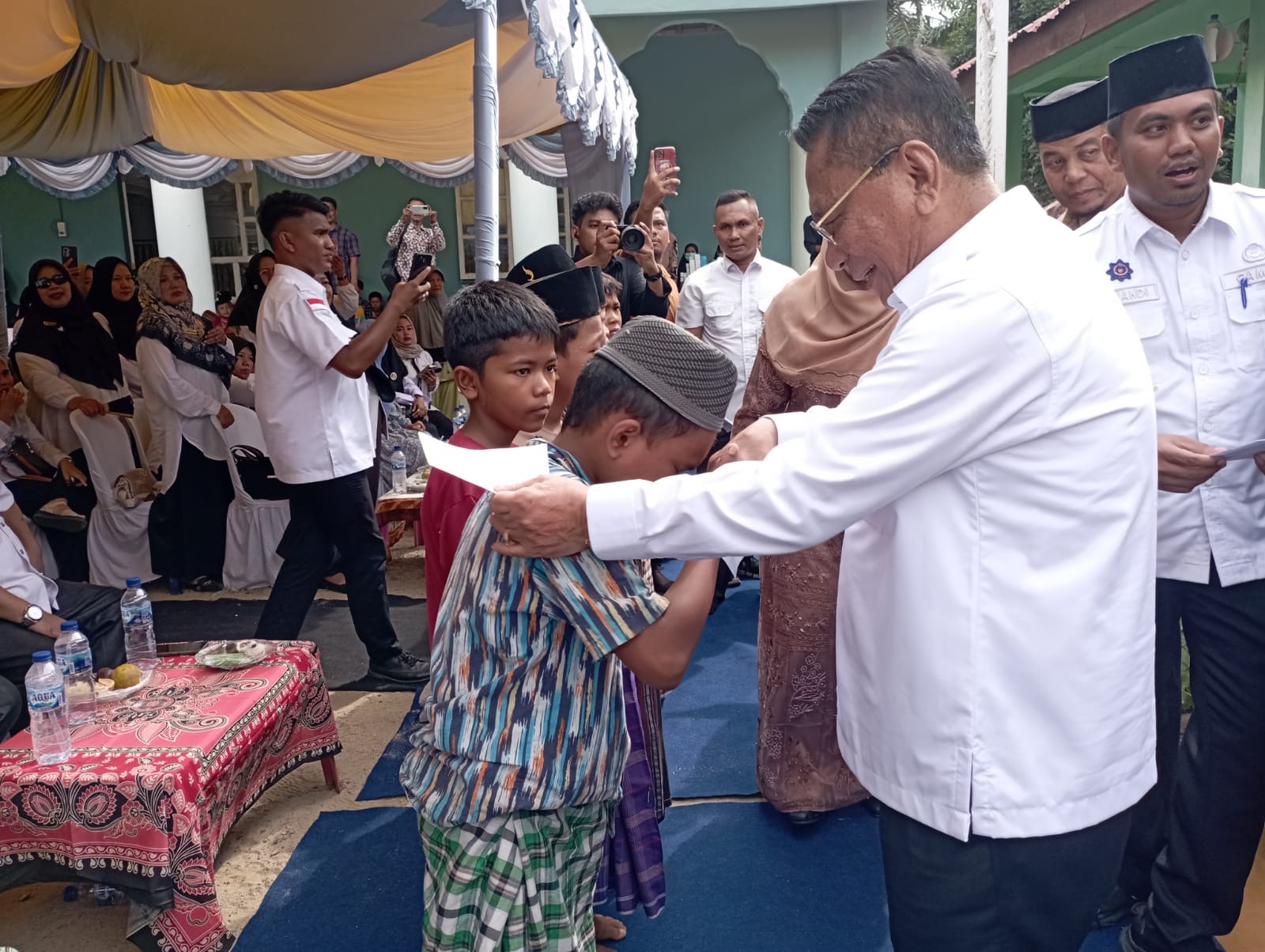 Kunjungi Bagan Sinembah Raya, Bupati Bistamam Akan Prioritaskan Infrastruktur Jalan