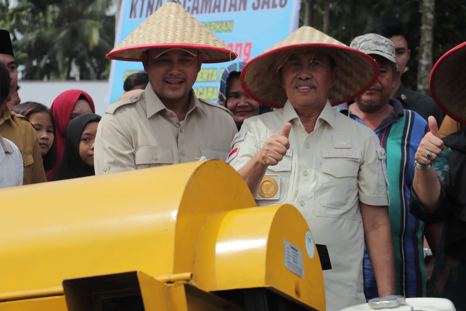 Ketua DPRD Kampar M. Faisal Ingatkan Warga Tidak Lakukan Alih Fungsi Lahan Pertanian