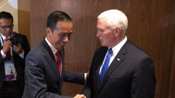 Ini yang Dibahas Jokowi dan Wapres AS di Singapura