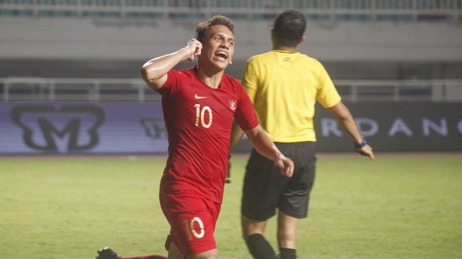 Gol Cepat Egy Bawa Timnas Indonesia U-22 Unggul atas Thailand di Babak I