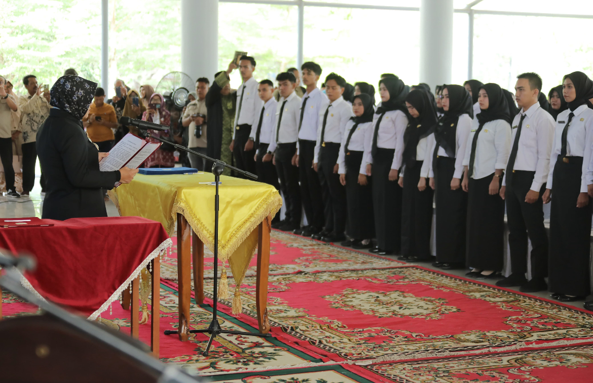139 PPPK di Lingkungan Pemkab Siak Dilantik