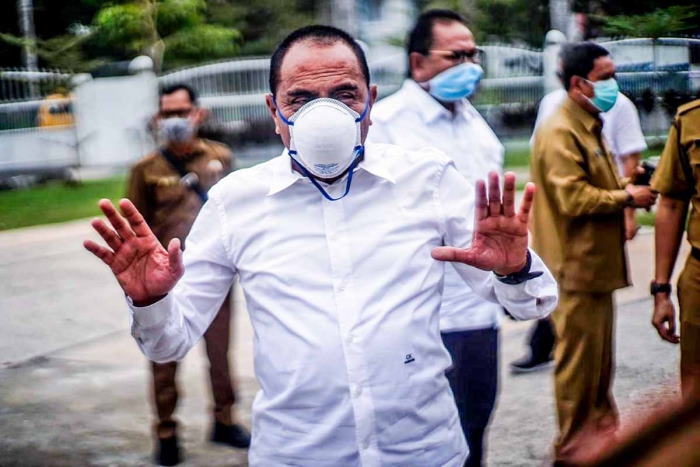 Gubernur Edy Rahmayadi Akui Pertahanan Sumut Lemah Hadapi Corona