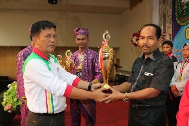 Kampar Keluar Sebagai Juara Umum O2SN Riau 2017, Pelalawan Juara II