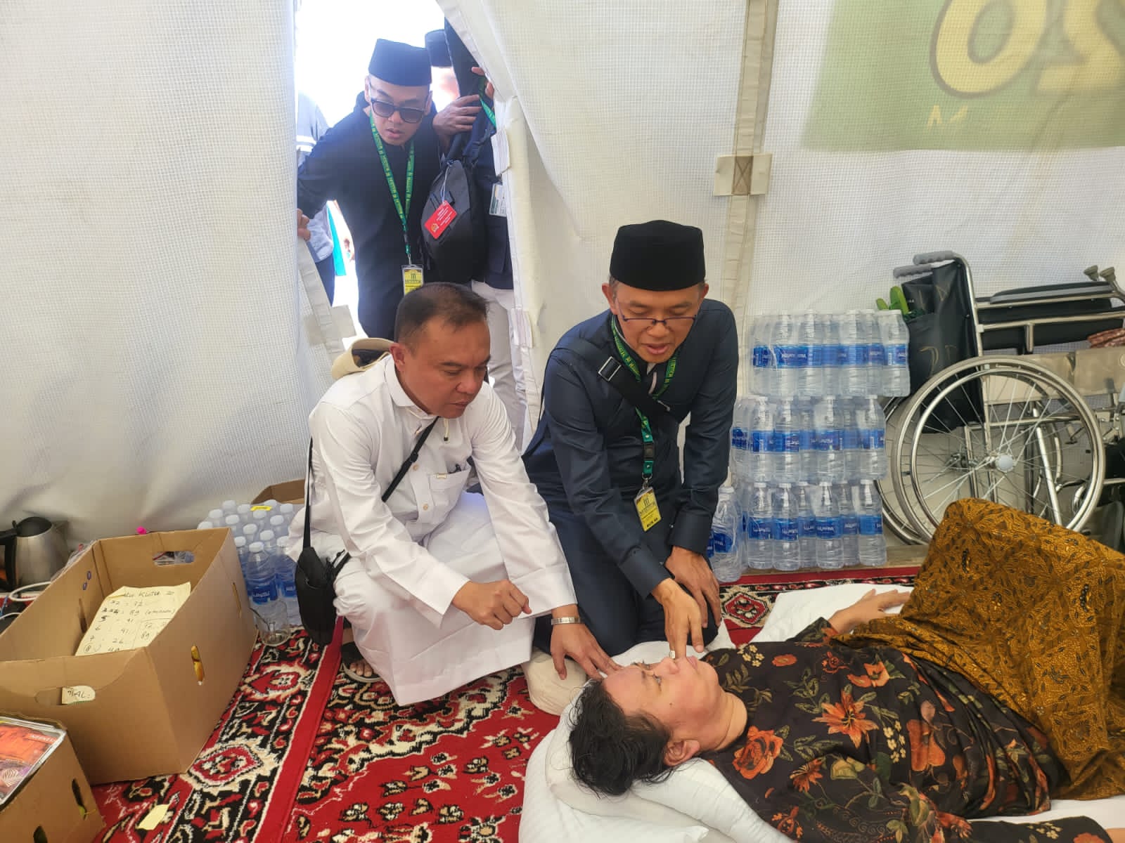 Sufmi Dasco Kunjungi Tenda Jemaah Haji di Mina, Temukan Ini