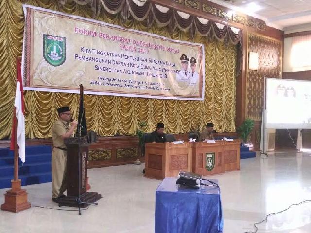 Forum OPD Rumuskan Program Pembangunan Dumai 2018