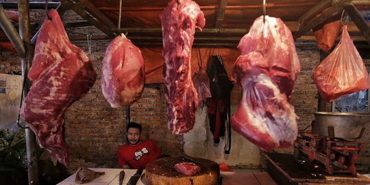 Ramai-ramai Pedagang Daging Sapi di Pekanbaru Mogok Jualan