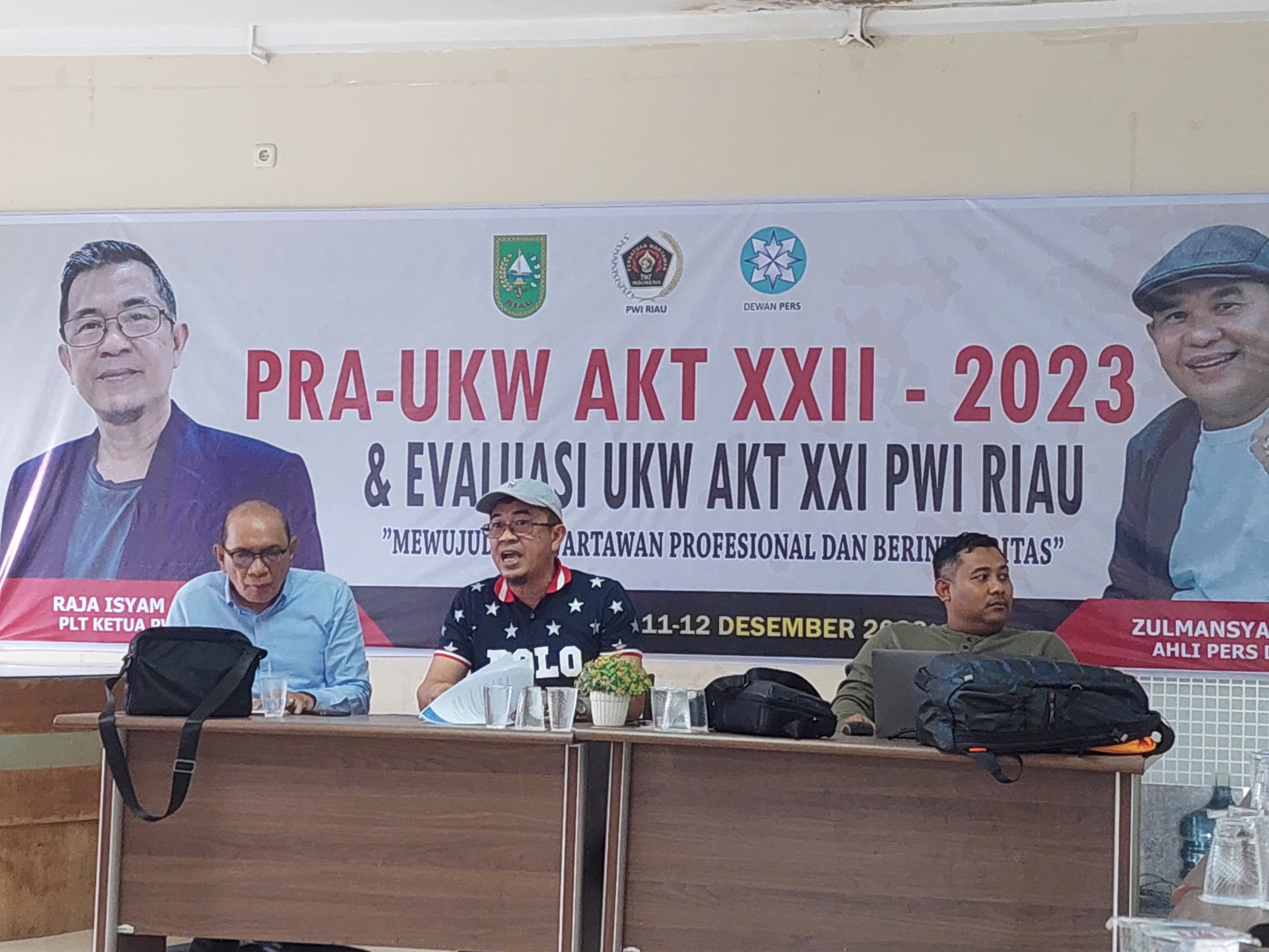 Pengurus PWI Riau Periode 2023-2028 Dilantik Januari 2024
