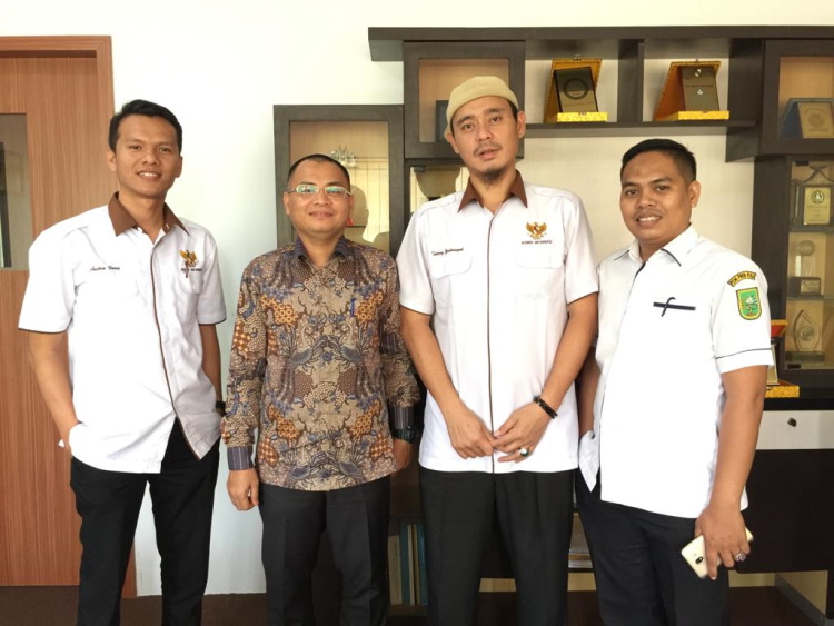 Komisi Informasi Riau Kunjungi Unilak, Ini yang Dibahas