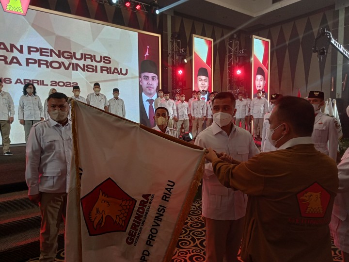 Resmi Jabat Sebagai Ketua DPD, Rahul Ingin Gerindra Menang di Riau