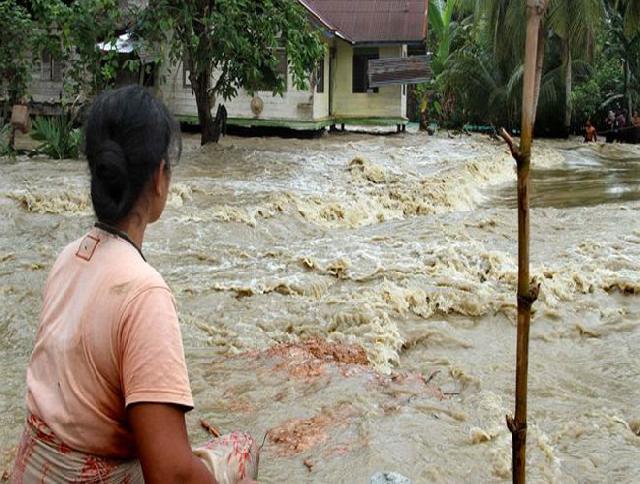 Banjir, Ribuan Warga Aceh Utara Mengungsi