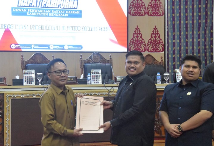 Pemkab Bengkalis Terima Laporan Reses Anggota DPRD Tahun Sidang 2025