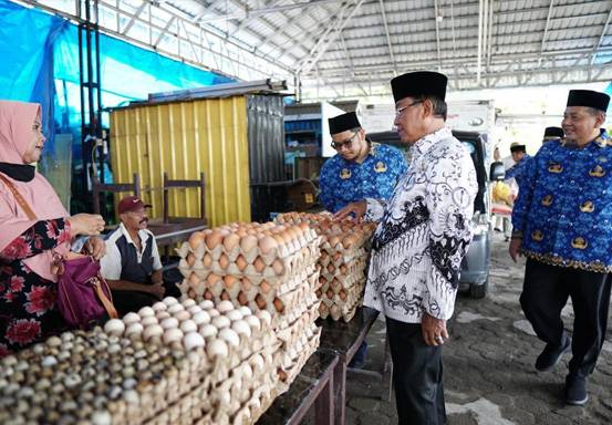 Disperindag Inhil dan Bulog Akan Gelar Operasi Pasar Jelang  Ramadhan
