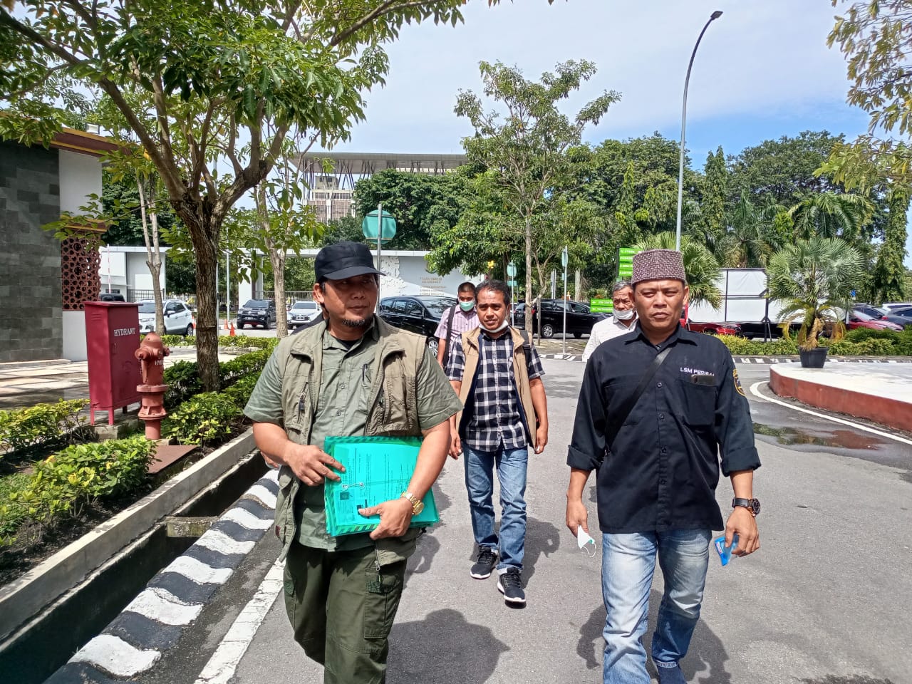 Kantongi Bukti Suap Terkait Eksekusi Lahan di Siak, LSM Perisai Datangi Kejati Riau