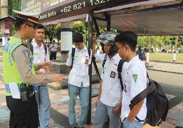 Siswa Diimbau Tertib Berlalu Lintas