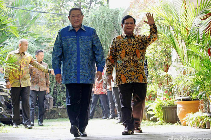 Prabowo-SBY Sepakat Ikat Koalisi Gerindra-PD