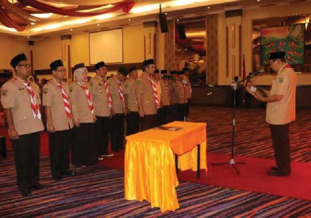 Majelis Pembimbing Saka Widya Budaya Bakti Riau Dilantik