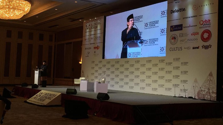 Prabowo Subianto Pidato Pakai Bahasa Inggris di Indonesia Economic Forum