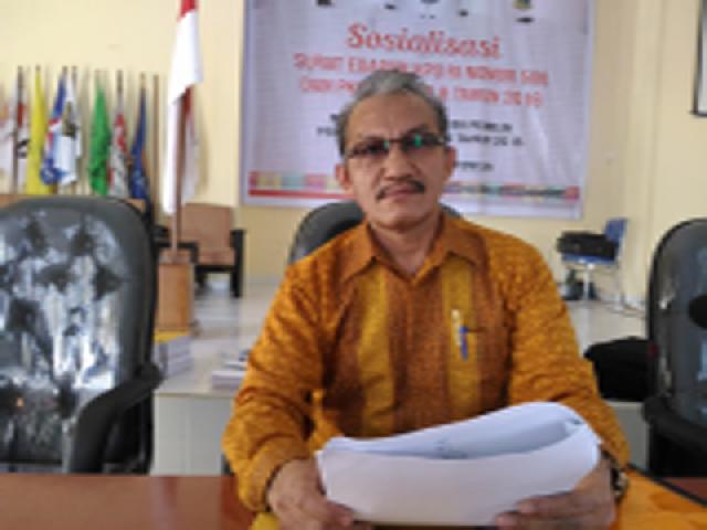 Hari Ini, KPU Kampar Pasang APK Paslon