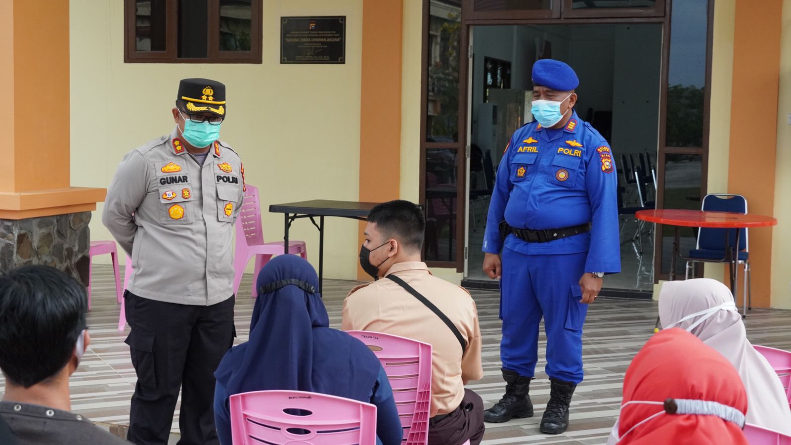 Sempena HUT Polairud Ke-71, Satpolairud Polres Siak Adakan Vaksinasi Massal