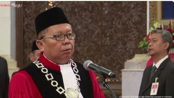 Arsul Sani Ucap Sumpah Jabatan Hakim MK
